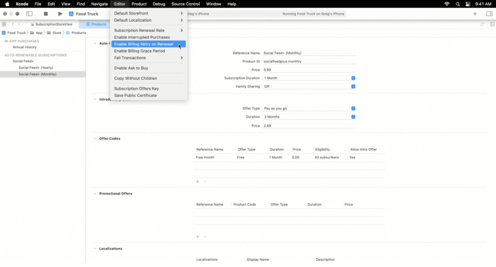 What’s new in StoreKit testing | WWDC22 updates