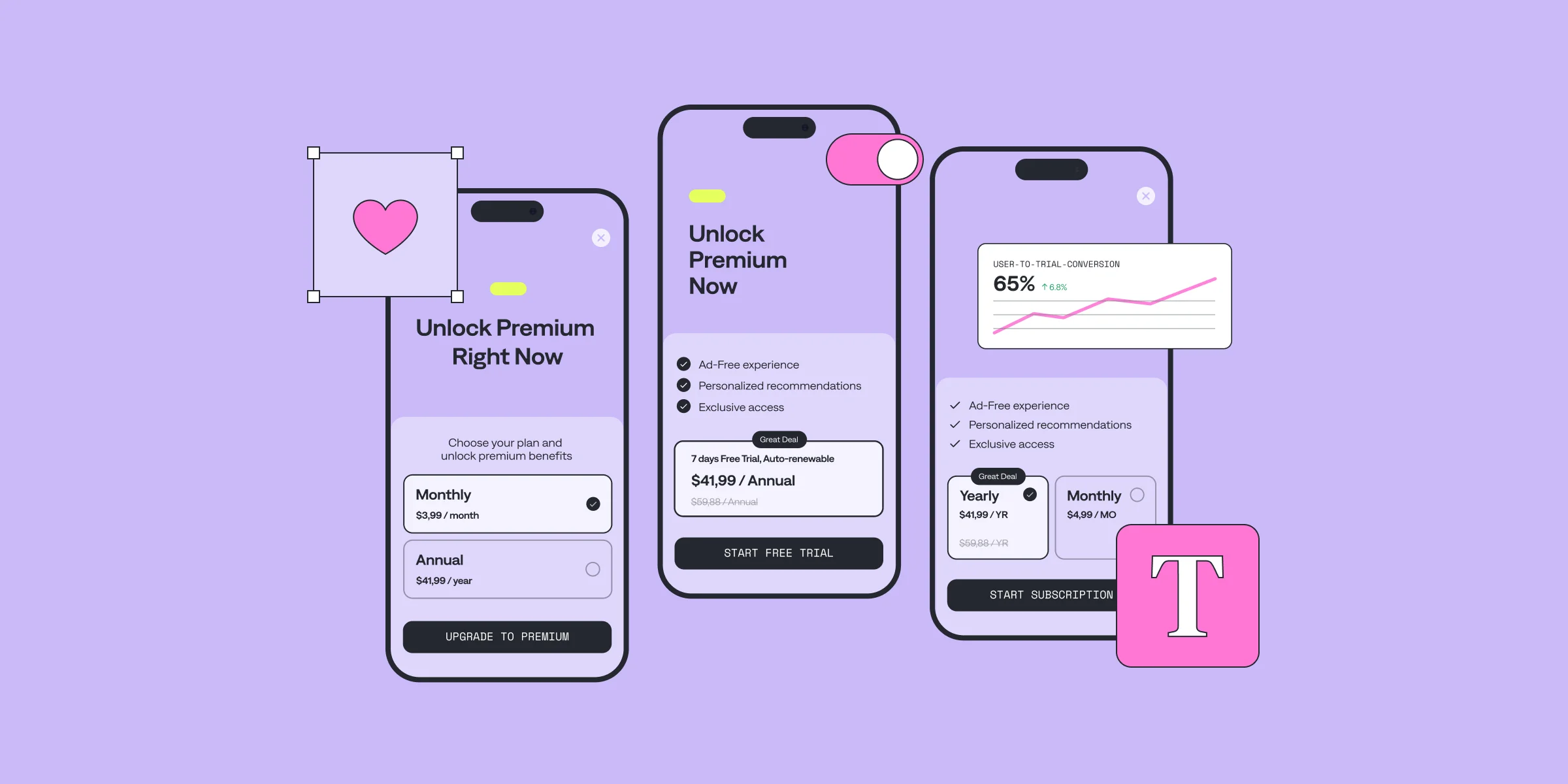 Paywall Design Examples