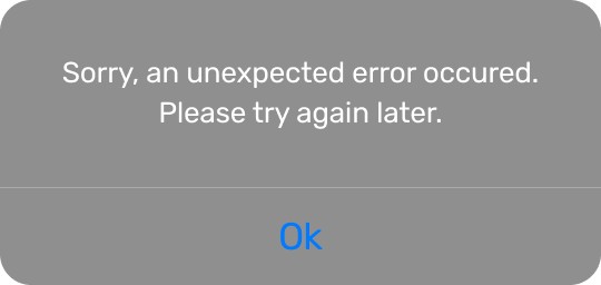 storekit error message