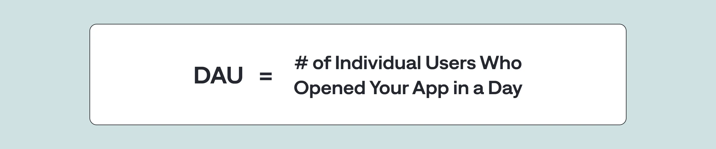 Calculate App's Daily active users 