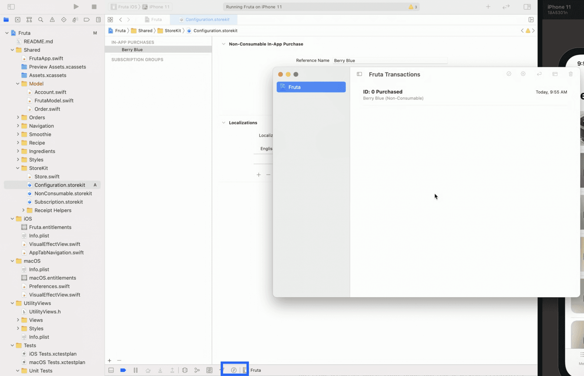 StoreKit Testing in Xcode 12 and iOS 14 In-App Purchases Simulator