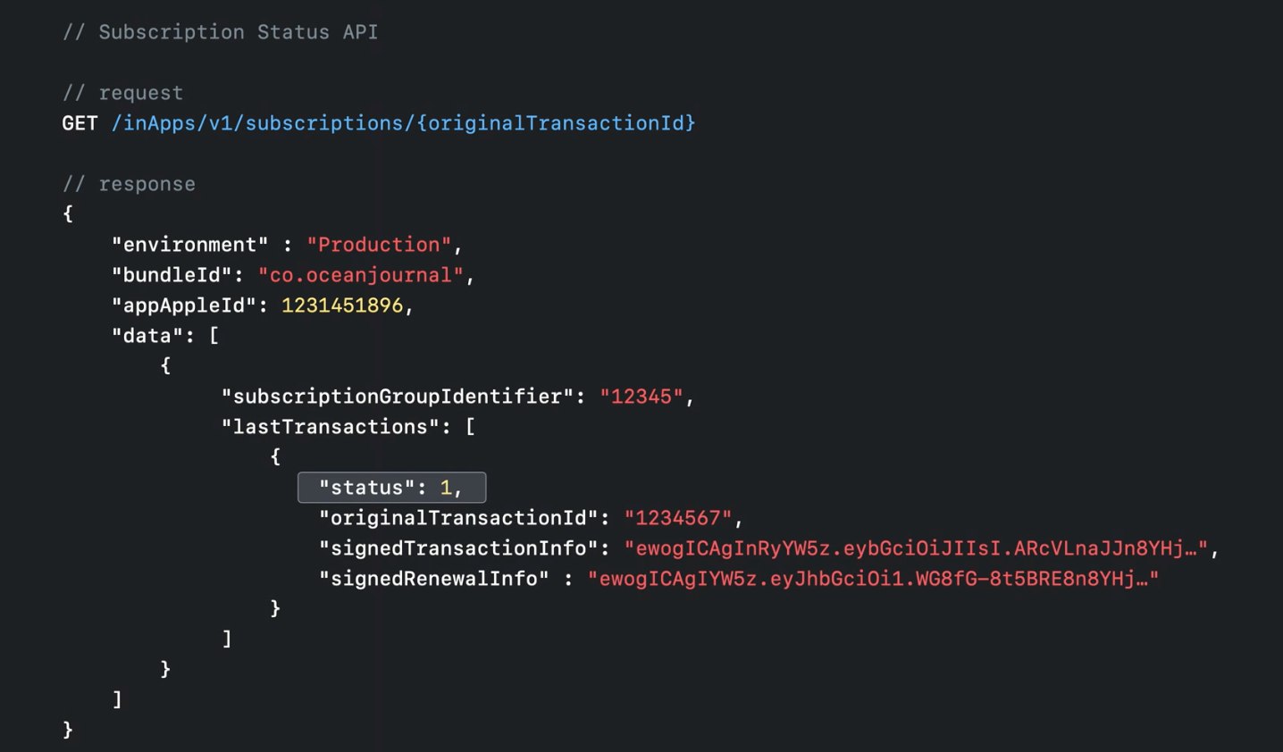 Apple’s 2021 updates to managing in-app purchases from the server