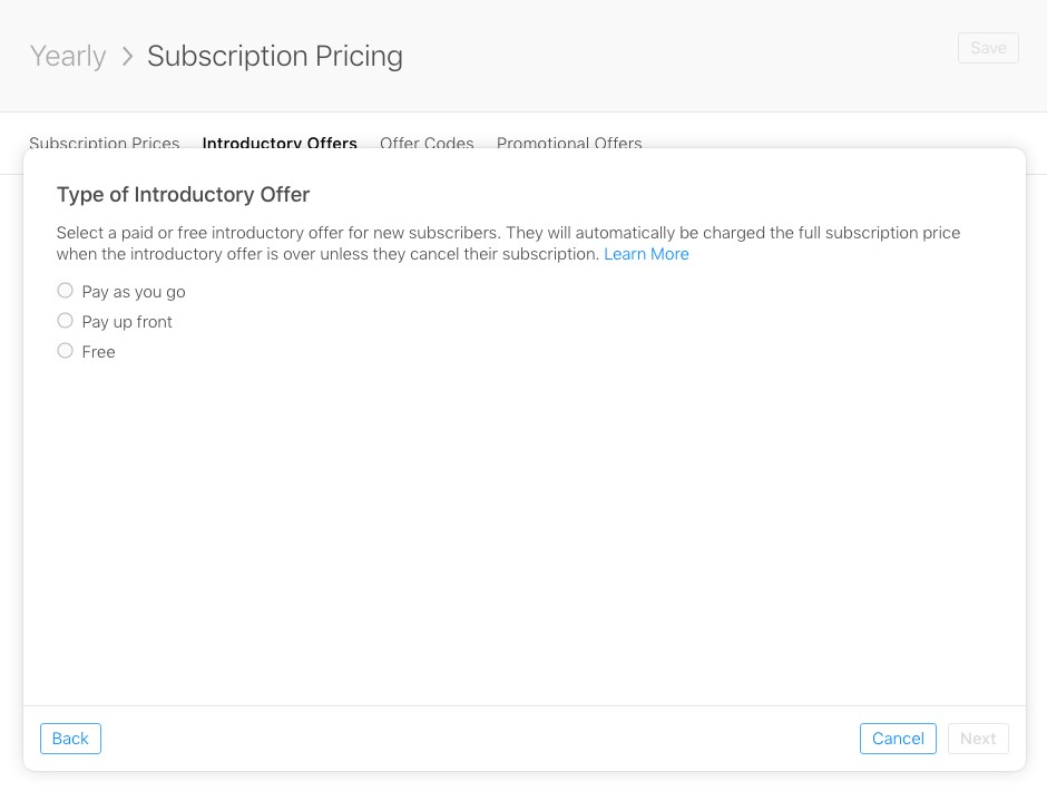 Implementing In-App Subscriptions in App Store Connect