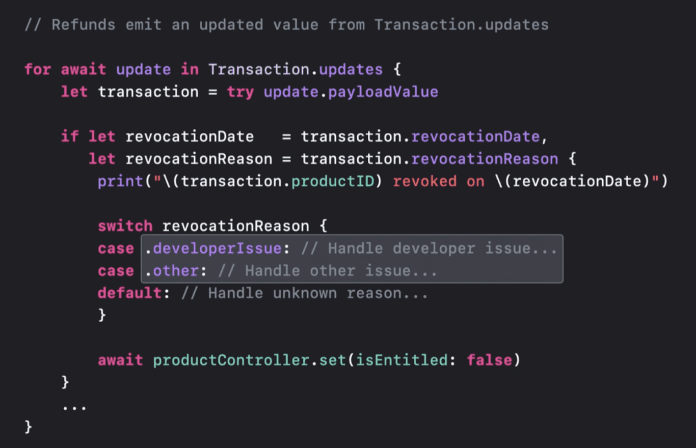 What’s new in StoreKit testing | WWDC22 updates