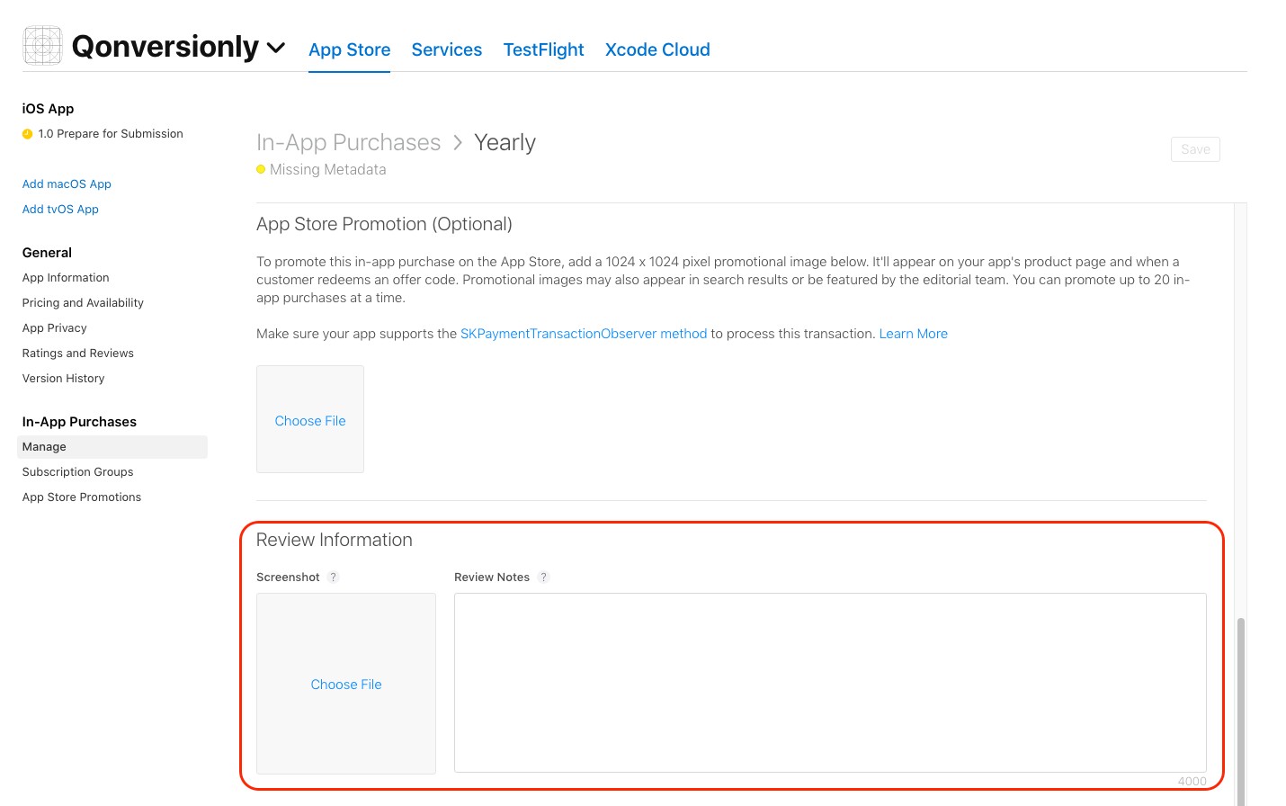 Implementing In-App Subscriptions in App Store Connect