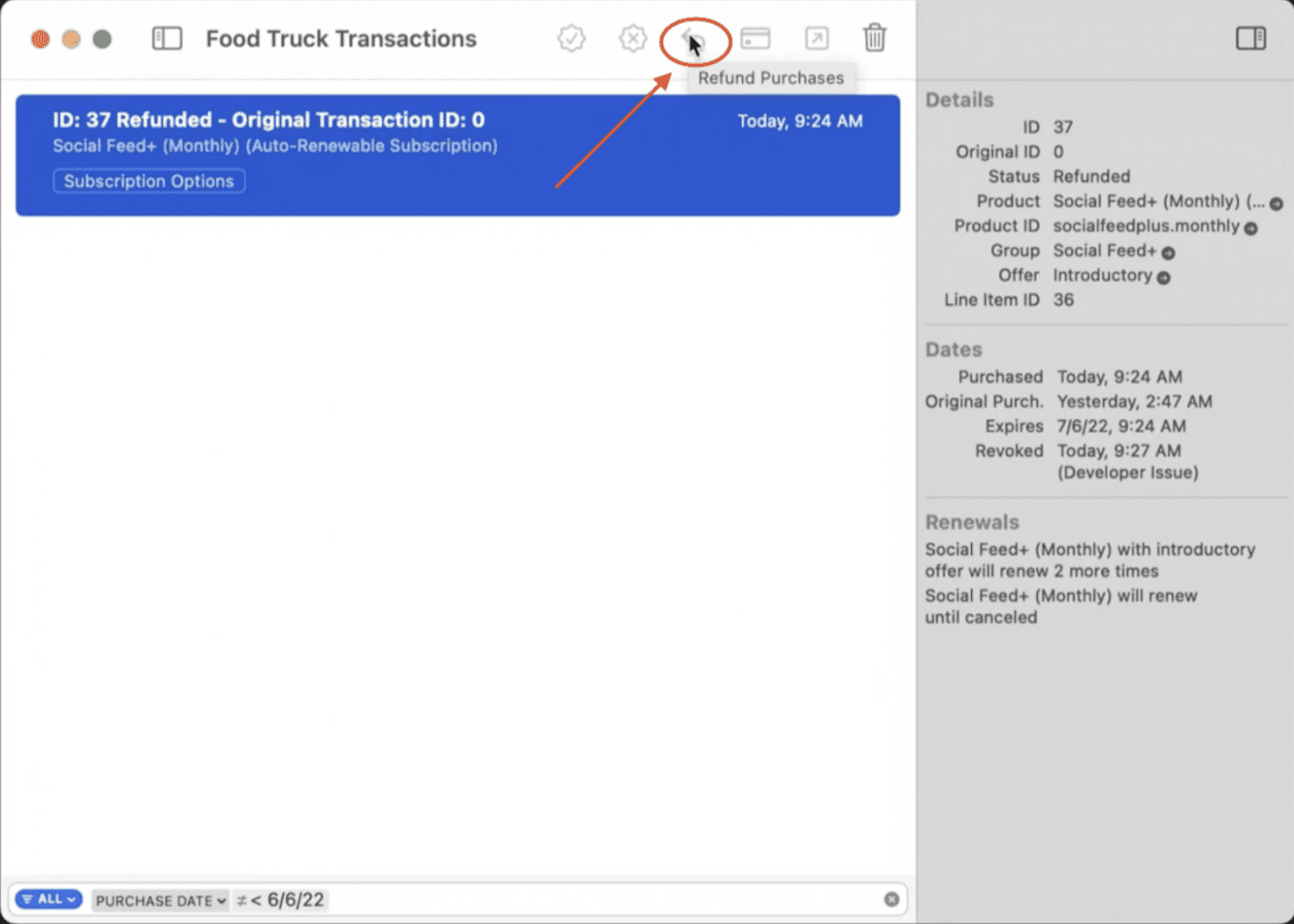 What’s new in StoreKit testing | WWDC22 updates