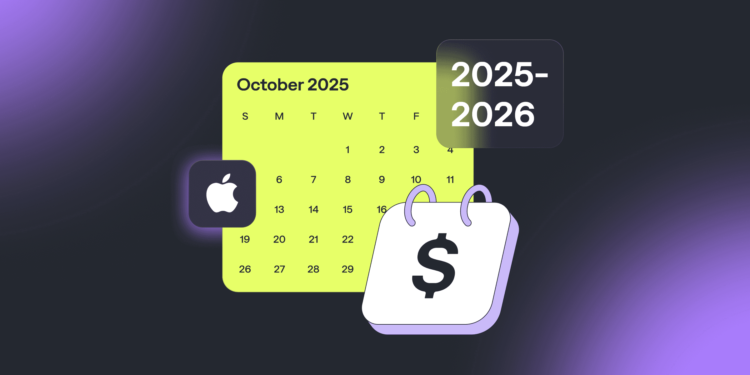 Apple Fiscal Calendar 2026 Payment Dates