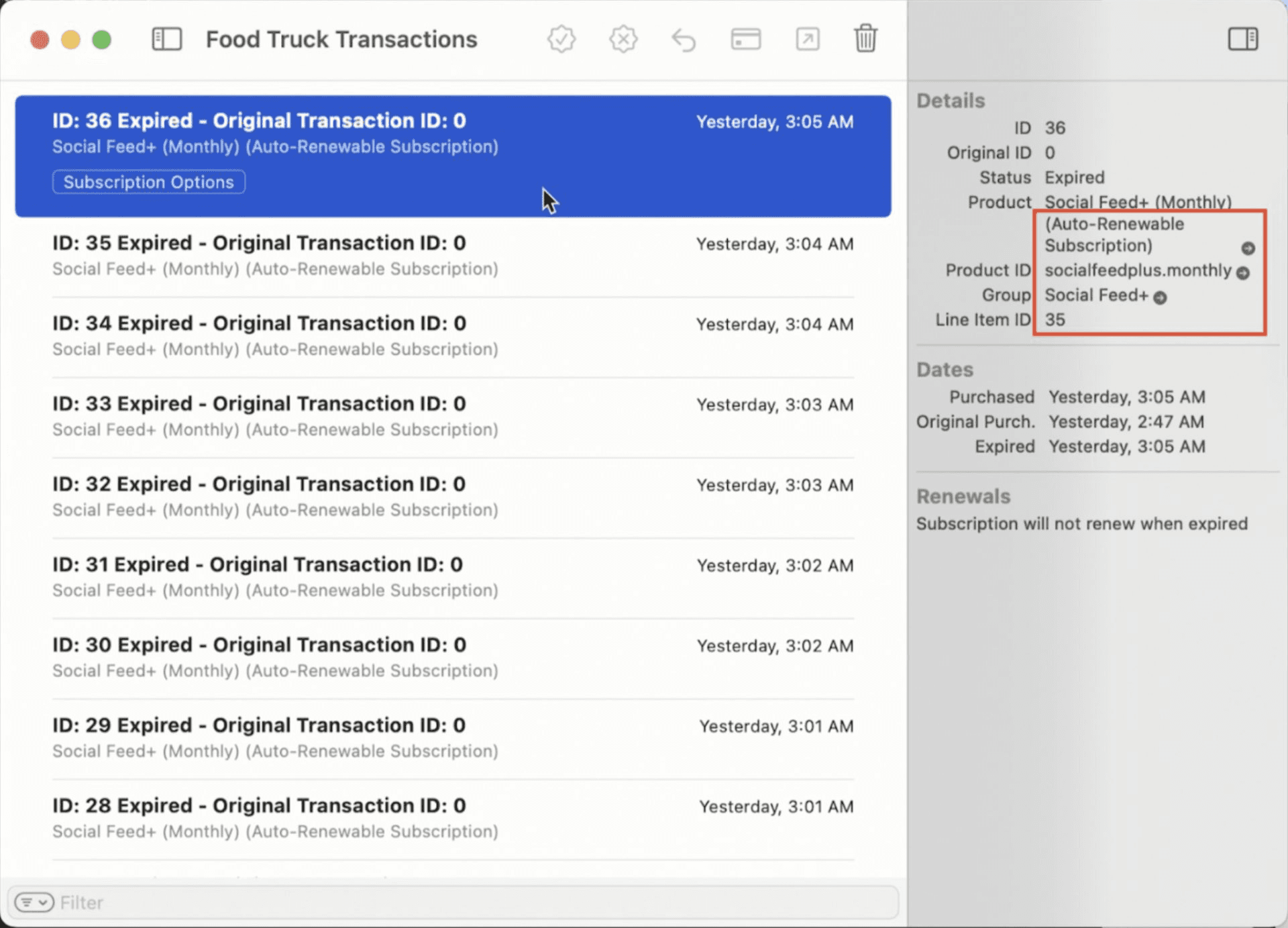 What’s new in StoreKit testing | WWDC22 updates