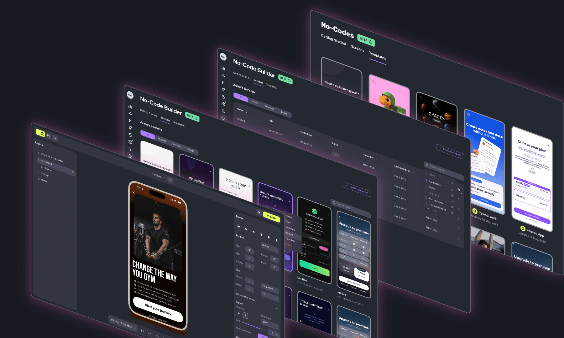 May Updates: No-Code Builder 2.0 Public Beta Plus Fresh UI, Android Support & Product API