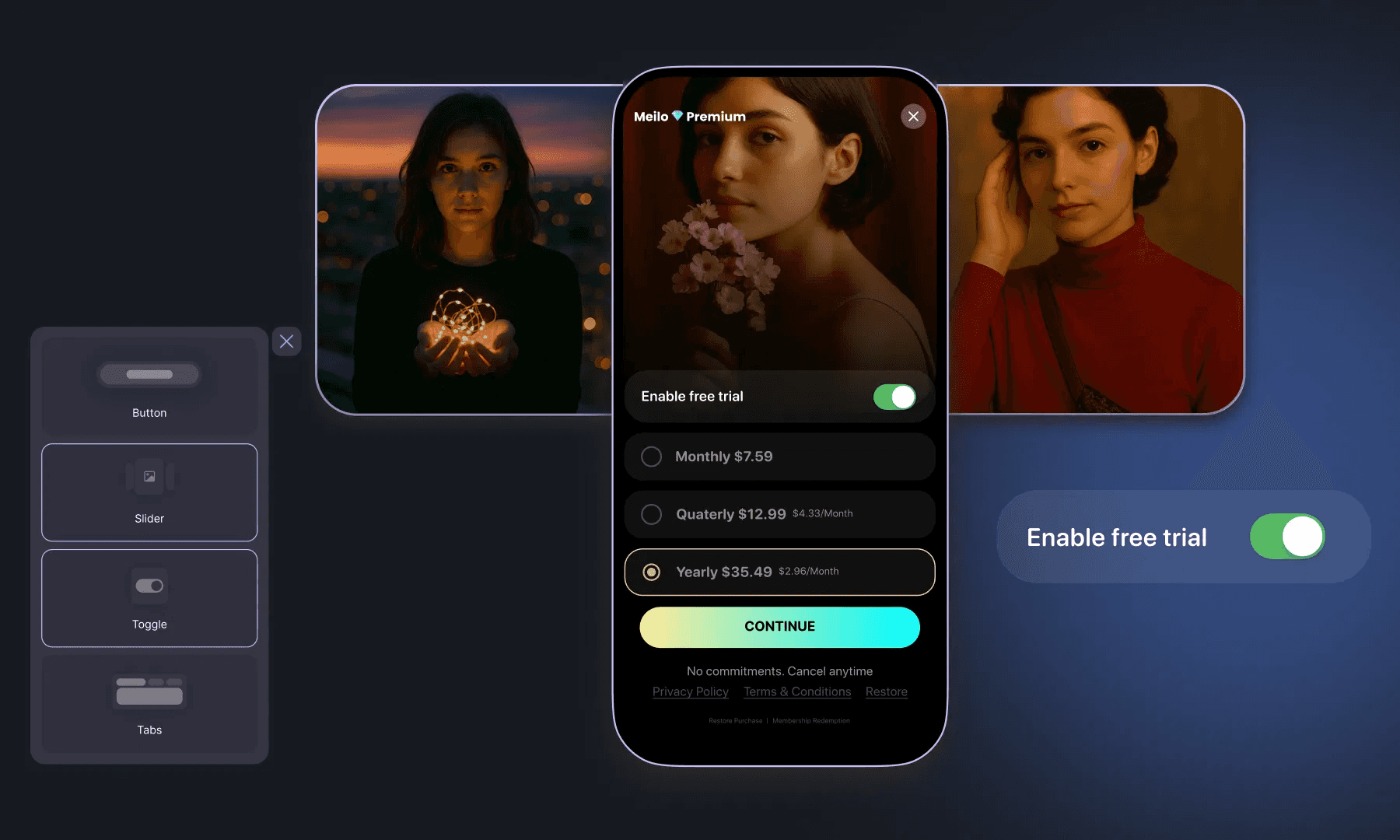 July Updates: Onboarding Builder is Here + Toggles, Carousel, Flutter, and More