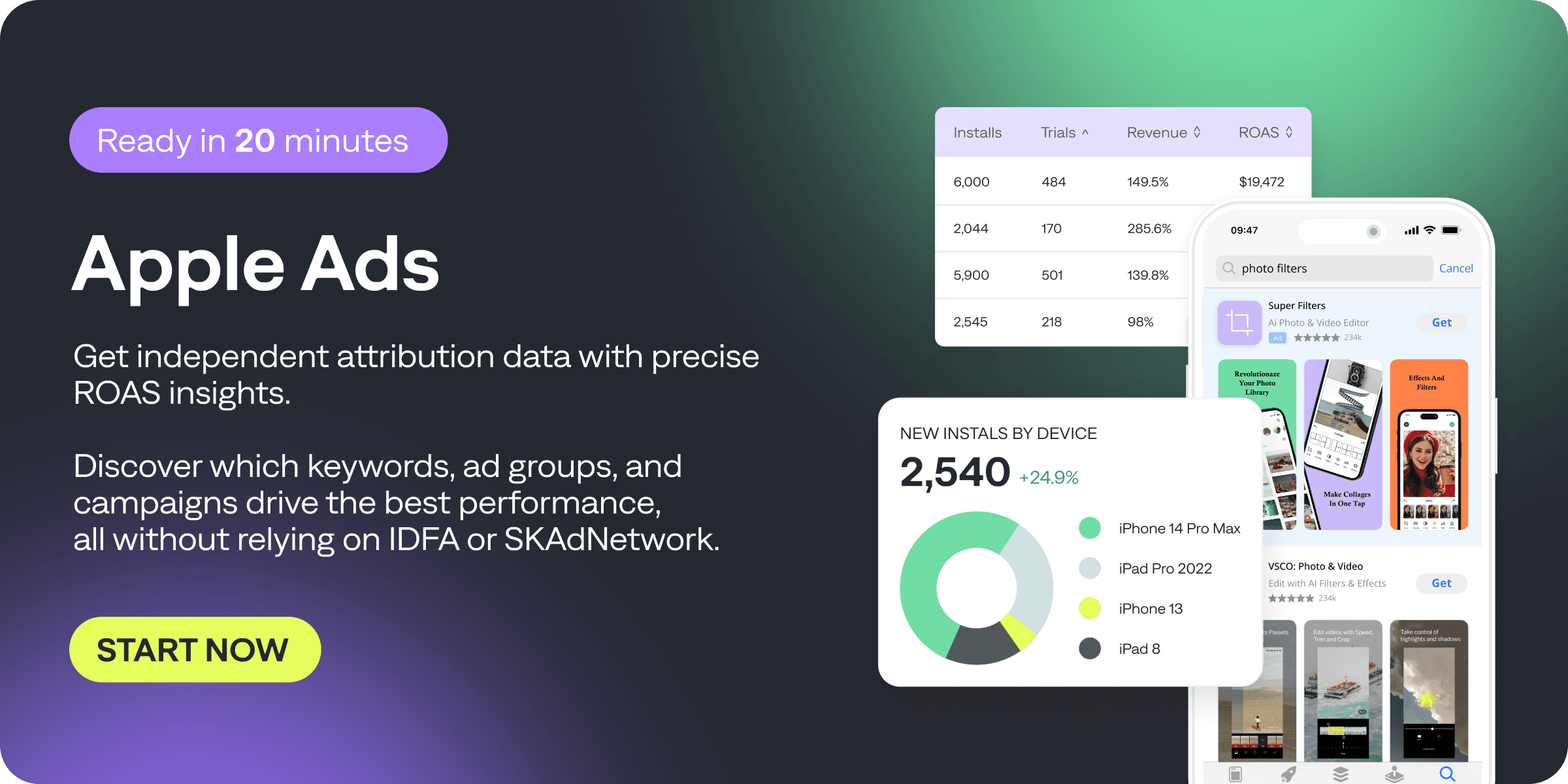Apple Search Ads Banner