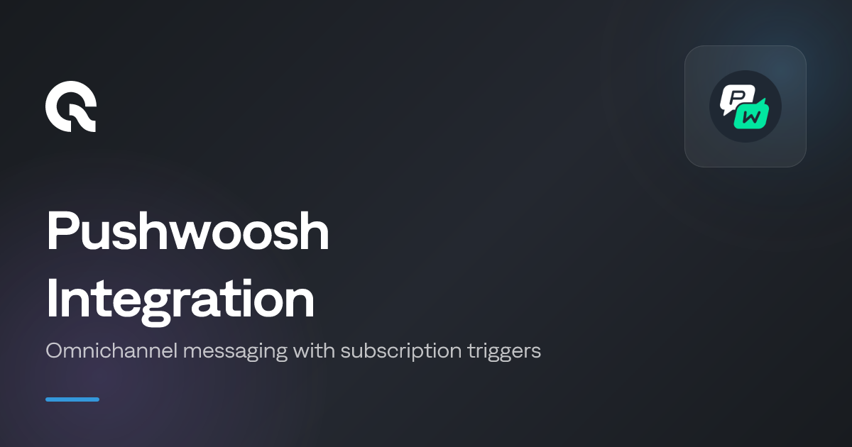 Pushwoosh Integration | Qonversion